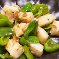TeaChan214's cooksnap of when they made シンプル旨い！イカとピーマンの炒めもの.
