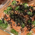 らびらびきゃろっと's cooksnap of when they made 彩り鮮やか簡単鮭ちらし寿司.