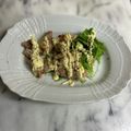 ナピト's cooksnap of when they made *アボカドとささみのブラックマヨネーズ*.