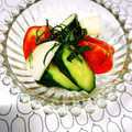 あり彩ママ's cooksnap of when they made ☆トマトときゅうりと大葉の簡単マリネ☆.