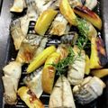 プルンバゴ's cooksnap of when they made ローズマリー香る♪塩サバのグリル焼き.