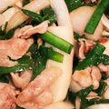 chulita5's cooksnap of when they made ご飯おかわり！！ブタ長芋にらもやし.