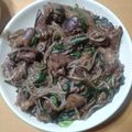 もりのりころ's cooksnap of when they made 中華屋レバニラ！簡単下処理で臭みなし.