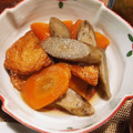cococo710's cooksnap of when they made ごぼうとさつま揚げの煮物.