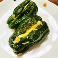 kinniko's cooksnap of when they made スペイン”料理の鉄人”チーズinピーマン.