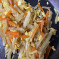 こりんママ8's cooksnap of when they made 大根と人参のたまごきんぴら.