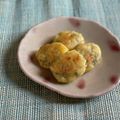 yesmama's cooksnap of when they made 青のりチーズじゃがおやき.