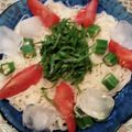 プルンバゴ's cooksnap of when they made トマトとオクラで簡単そうめんアレンジ.