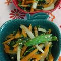 赤い電話's cooksnap of when they made 【副菜】ちくわとほうれん草のゴママヨ炒め.