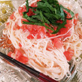 あこHR's cooksnap of when they made 【トマツナそうめん】爆速そうめんアレンジ.