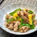 お料理ニャロメ's cooksnap of when they made 時短！豚肉・ピーマン・パプリカ青椒肉絲♬.