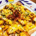 kinniko's cooksnap of when they made ＊豚の角煮リメイクPizza＊.