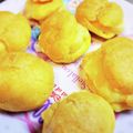 ☆さかなや☆'s cooksnap of when they made 材料4つ★米粉のサクサクシュークリーム.