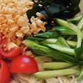 ヨシヨッシー's cooksnap of when they made 暑い日のランチに♪冷やしたぬきうどん.