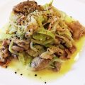 kkyou's cooksnap of when they made 豚肉とモヤシの甘辛チーズ炒め☆.