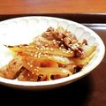 チコリママ's cooksnap of when they made 麺つゆで簡単！豚肉と玉ねぎの即席丼.