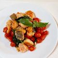 スーパーリンクス's cooksnap of when they made ➏　白身魚のバジル＆トマトソテー　➏.