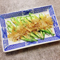 コムギ大好き's cooksnap of when they made あっ！という間のオクラのマヨ醤油焼き.