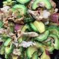 きゃろぽて's cooksnap of when they made 夏バテ予防♡苦味がなくなるゴーヤ豚肉炒め.