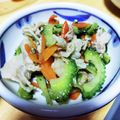 miyobean☆'s cooksnap of when they made ゴーヤチャンプル.
