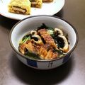 居酒屋まるみ's cooksnap of when they made 残ったウナギでアカモクとキュウリの酢物.