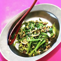 神風＊'s cooksnap of when they made ほうれんそうとしめじの辛子醤油和え.