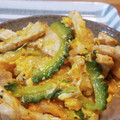ゆしゅな's cooksnap of when they made ピリ辛旨！☆ゴーヤと豚肉のキムチ炒め☆.