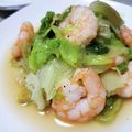 Penpen7's cooksnap of when they made 簡単！たっぷりレタスと海老の春雨炒め.