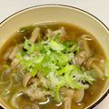 ☆megunyan☆'s cooksnap of when they made ナスと鶏のピリ辛つけ汁うどん 蕎麦にも.