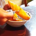 ティナたま's cooksnap of when they made マンゴー♬無駄なく食べる切り方。.