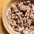 zushishi's cooksnap of when they made 素麺やうどんの具に！豚肉の甘辛煮.