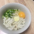 ちーーちゃ★'s cooksnap of when they made 釜バターうどん♪.