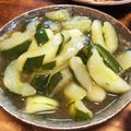 ゆゆゆぱっと's cooksnap of when they made 農家のレシピ♪お化けきゅうりのあんかけ.