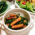 みぃぃちゃま's cooksnap of when they made 簡単！速攻お弁当！ウィンナーとピーマン.