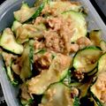 みっちゃんの娘's cooksnap of when they made 簡単☆めちゃうまっ！ズッキーニのツナ和え.