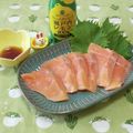 みかかめ's cooksnap of when they made 娘のサーモンのお刺身の食べ方.