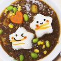 9101204's cooksnap of when they made ☆七夕に「お星様カレー」☆.