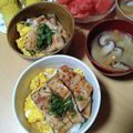 よちりん's cooksnap of when they made ボリュームUP！うなぎのふわ玉丼！.