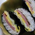 myd★k's cooksnap of when they made おにぎらず♪より簡単？折りたたみおにぎり.