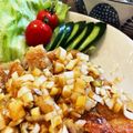 TASままん's cooksnap of when they made 葱が1本食べられる油淋鶏（ユウリンチィ）.