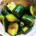 お山のエイ's cooksnap of when they made やみつき胡瓜　給食完全再現〜シェフ直伝.