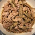 花花里's cooksnap of when they made ✿豚ｺﾞﾎﾞｳのｶﾞｯﾂﾘ!!旨ｳﾏ丼✿.