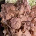 元看板娘's cooksnap of when they made 鶏むね肉としめじのオイスター炒め.