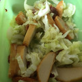 mantacarp's cooksnap of when they made レンジで簡単♪キャベツとさつま揚げの梅煮.