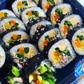 さんさい's cooksnap of when they made おすすめ！　我が家の＊キムパプ（キンパ）.