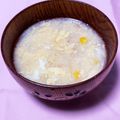 わたさな2016's cooksnap of when they made お家で本格♪春雨とコーン入り玉子スープ.
