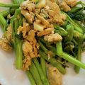 あいママ's cooksnap of when they made エンサイ（空芯菜）のシンプル炒め.