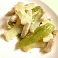ガンビ's cooksnap of when they made 白ゴーヤとししとうのチャンプルー♪.