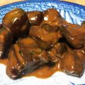 sazza's cooksnap of when they made MUJIcafeの★あとひく甘辛レバー.