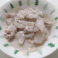 ＊＊＊はちみつ＊＊＊'s cooksnap of when they made 牛肉のマッシュルームクリームソース煮.